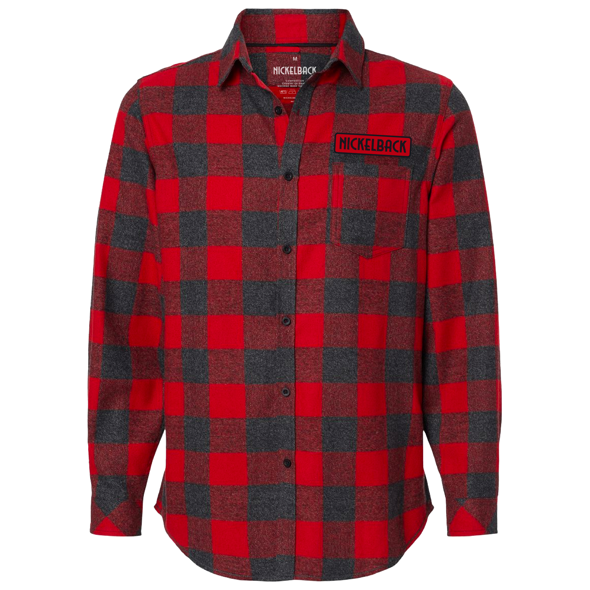 Nickelback Patch Flannel