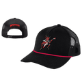 Devil Went Down Black Trucker Hat