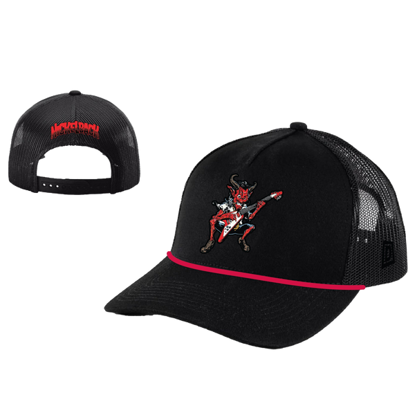 Devil Went Down Black Trucker Hat – Nickelback Official