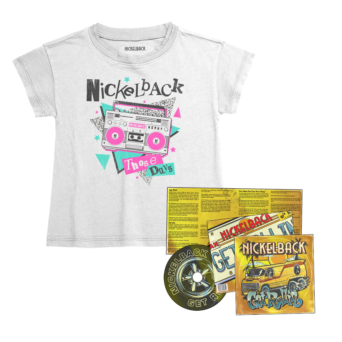 Those Days Women&#39;s Tee and CD Bundle