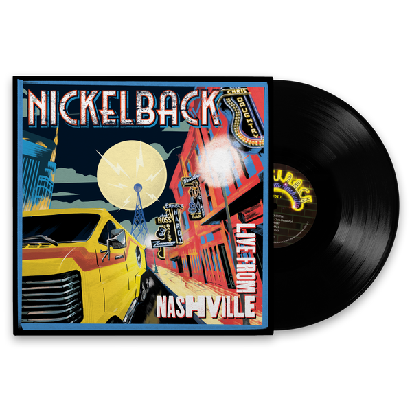 Live from Nashville Signed Vinyl – Nickelback Official