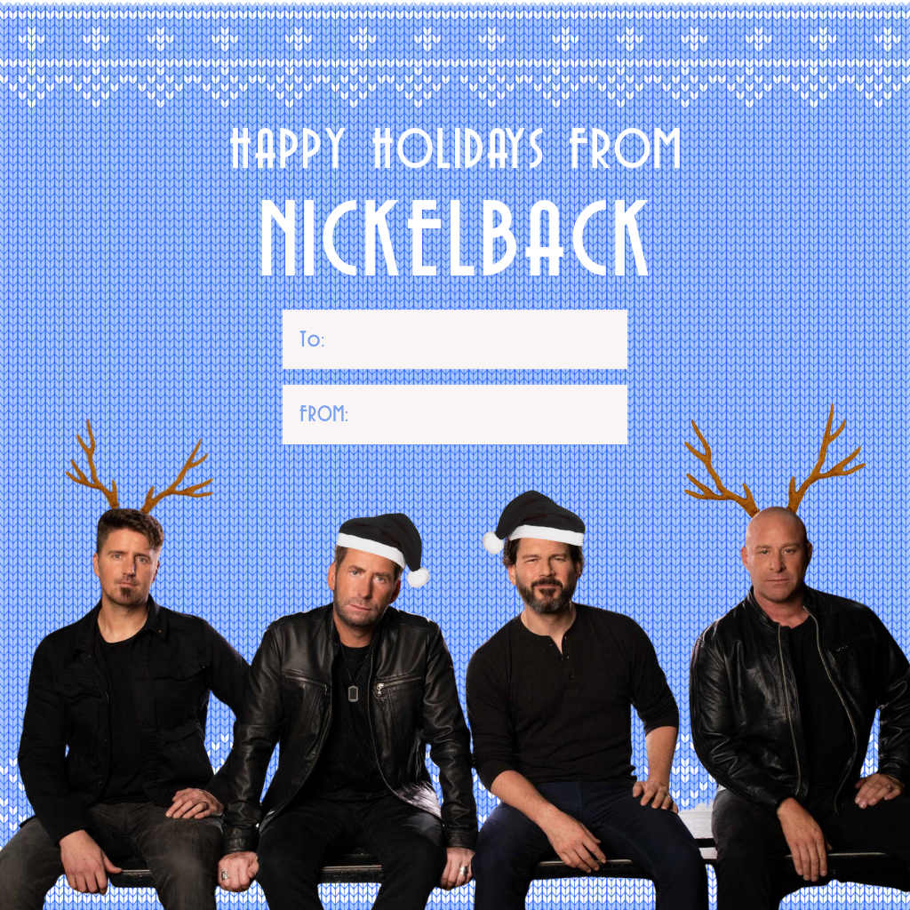 Nickelback Holiday Card (CLUB EXCLUSIVE)