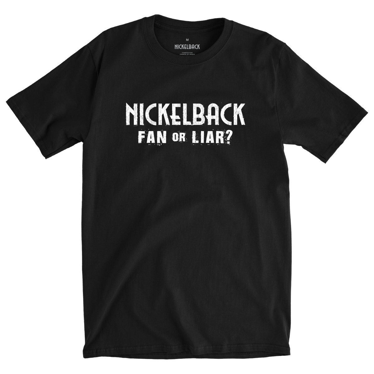 Rockstar Sea Shanty Garment Dyed Black Tee – Nickelback Official