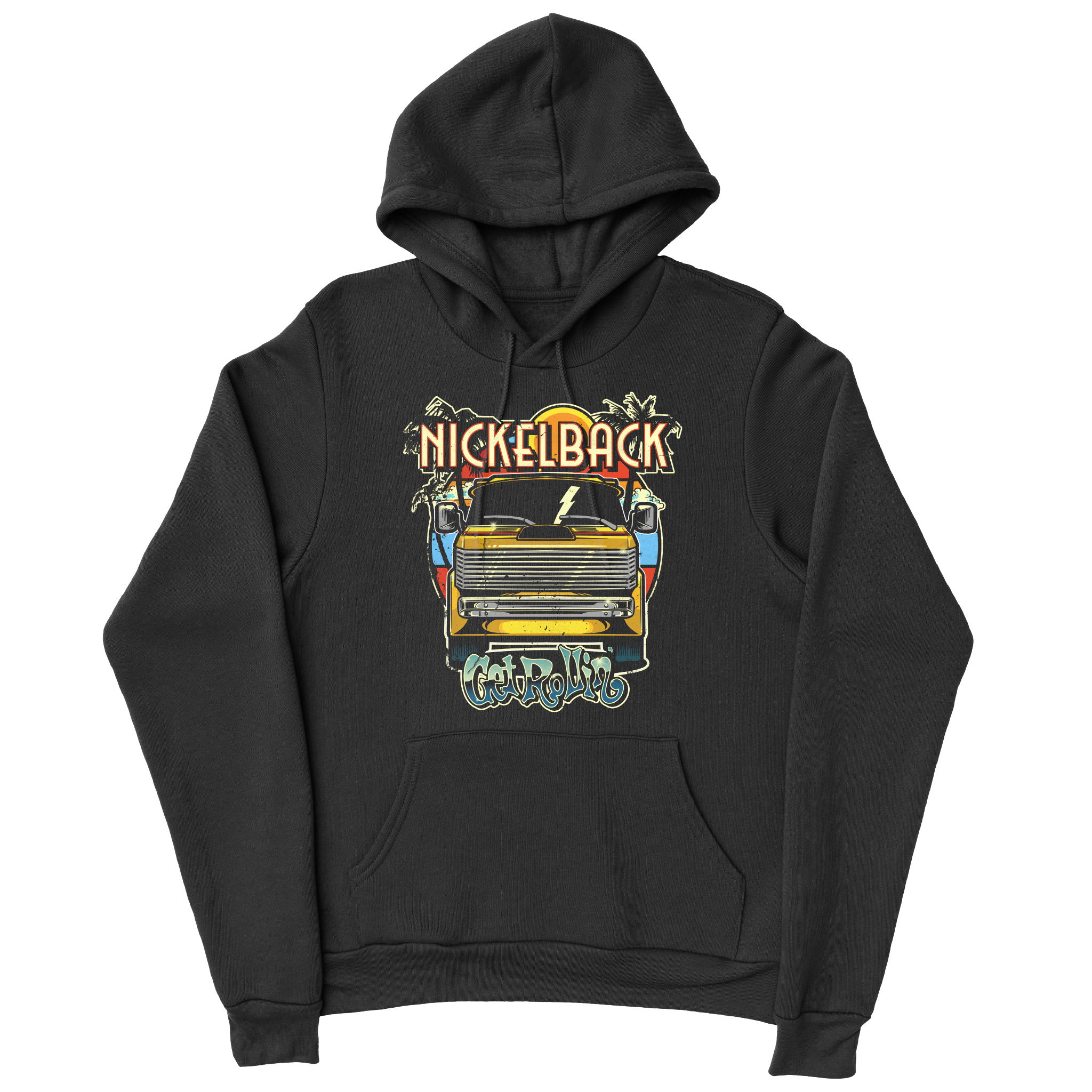 Nickelback 2023 Tour Black Hoodie