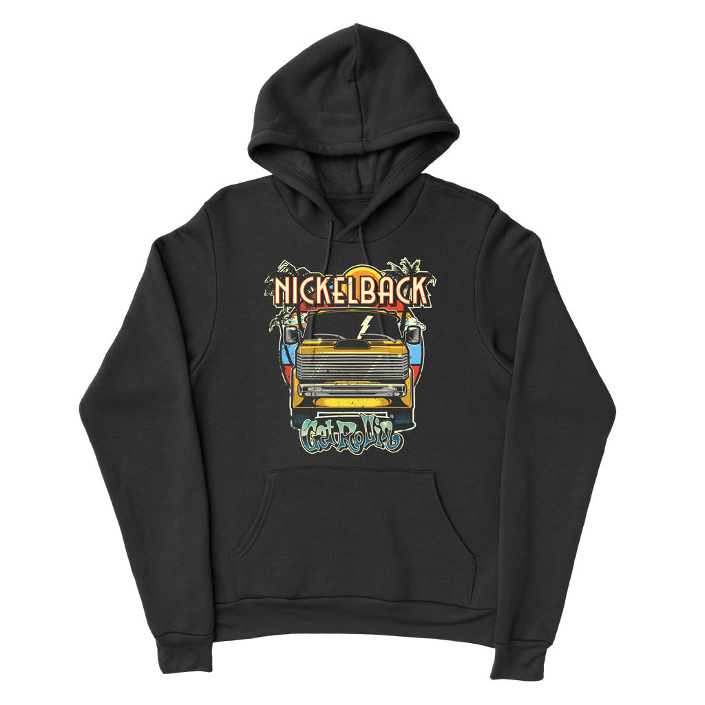 Nickelback 2024 European Tour Black Hoodie
