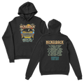 Nickelback 2024 European Tour Black Hoodie