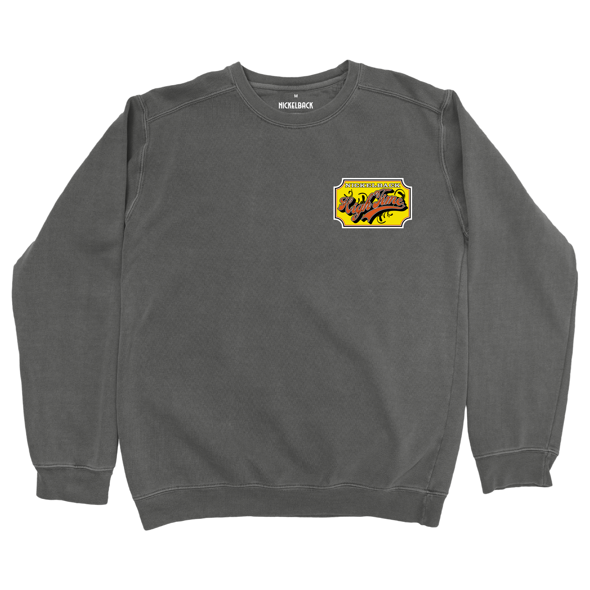 High Time Patch Crewneck Sweatshirt - Nickelback Official