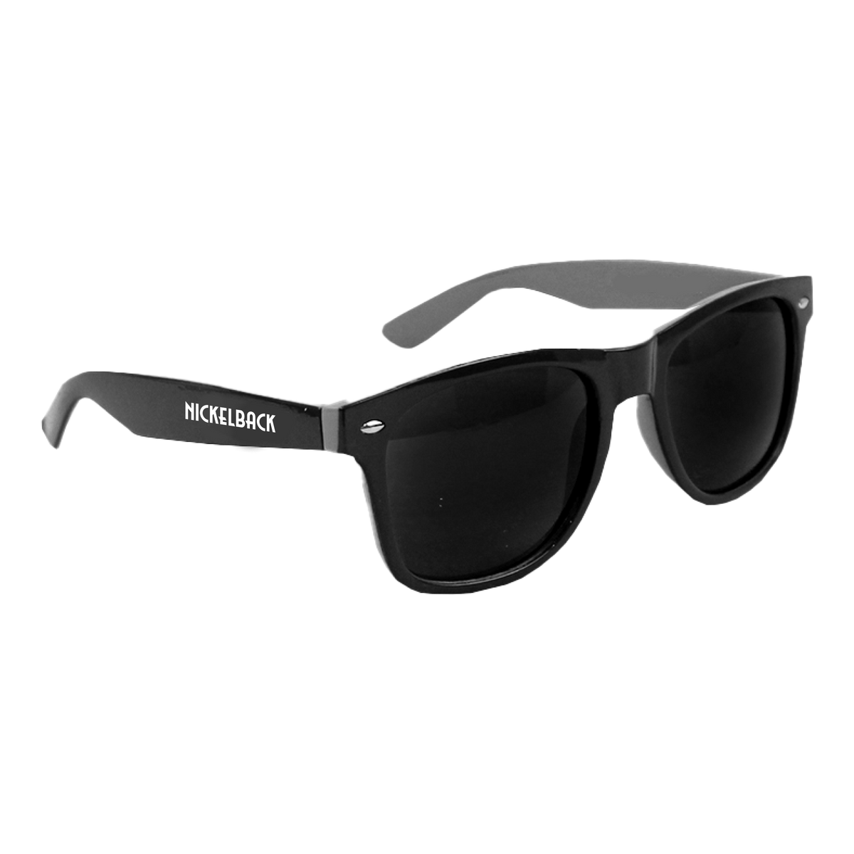 Black Logo Sunglasses