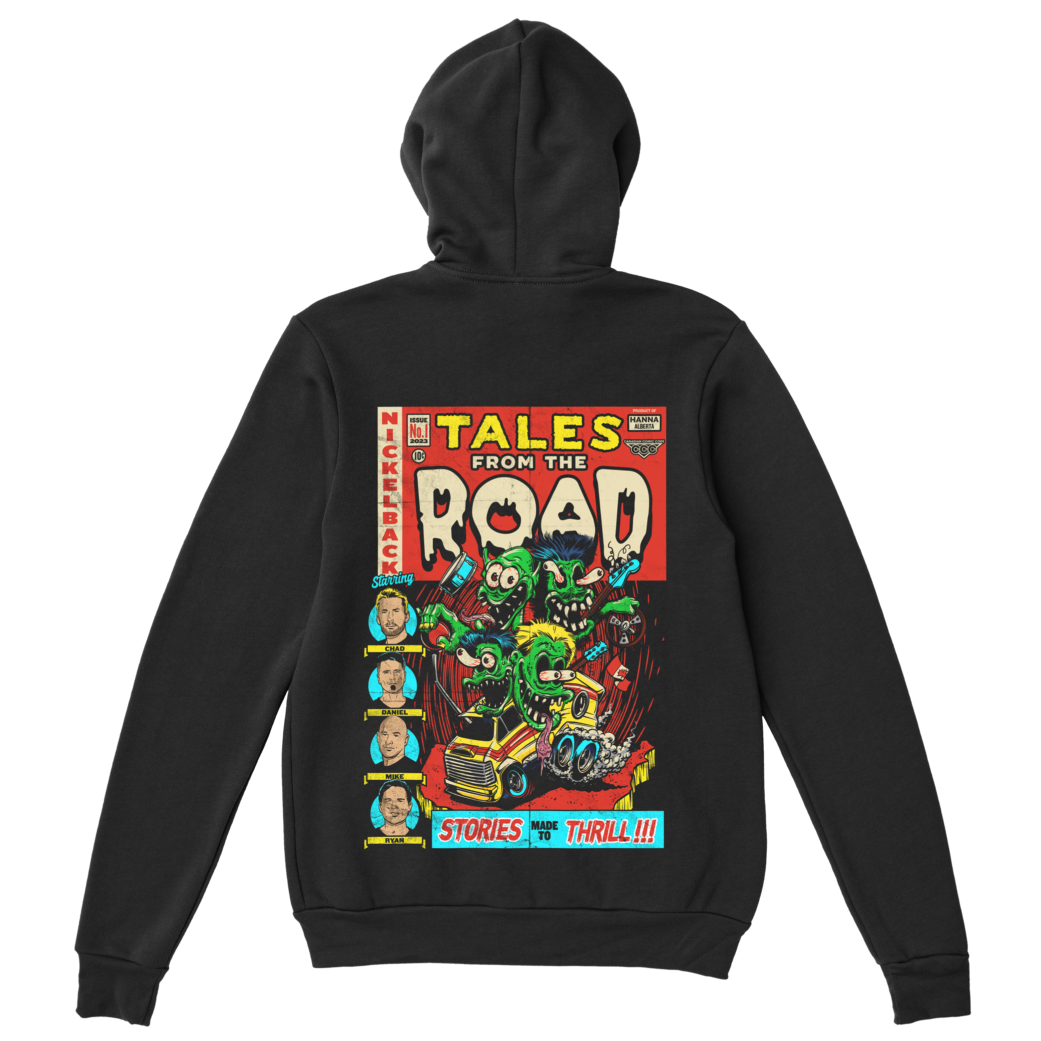 Tales From the Road Black Zip Hoodie – Nickelback Official Tales From the Road Black Zip Hoodie – Nickelback Official