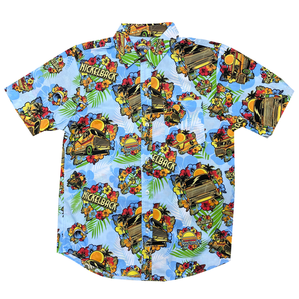 Aloha Button Up Shirt - Nickelback Official