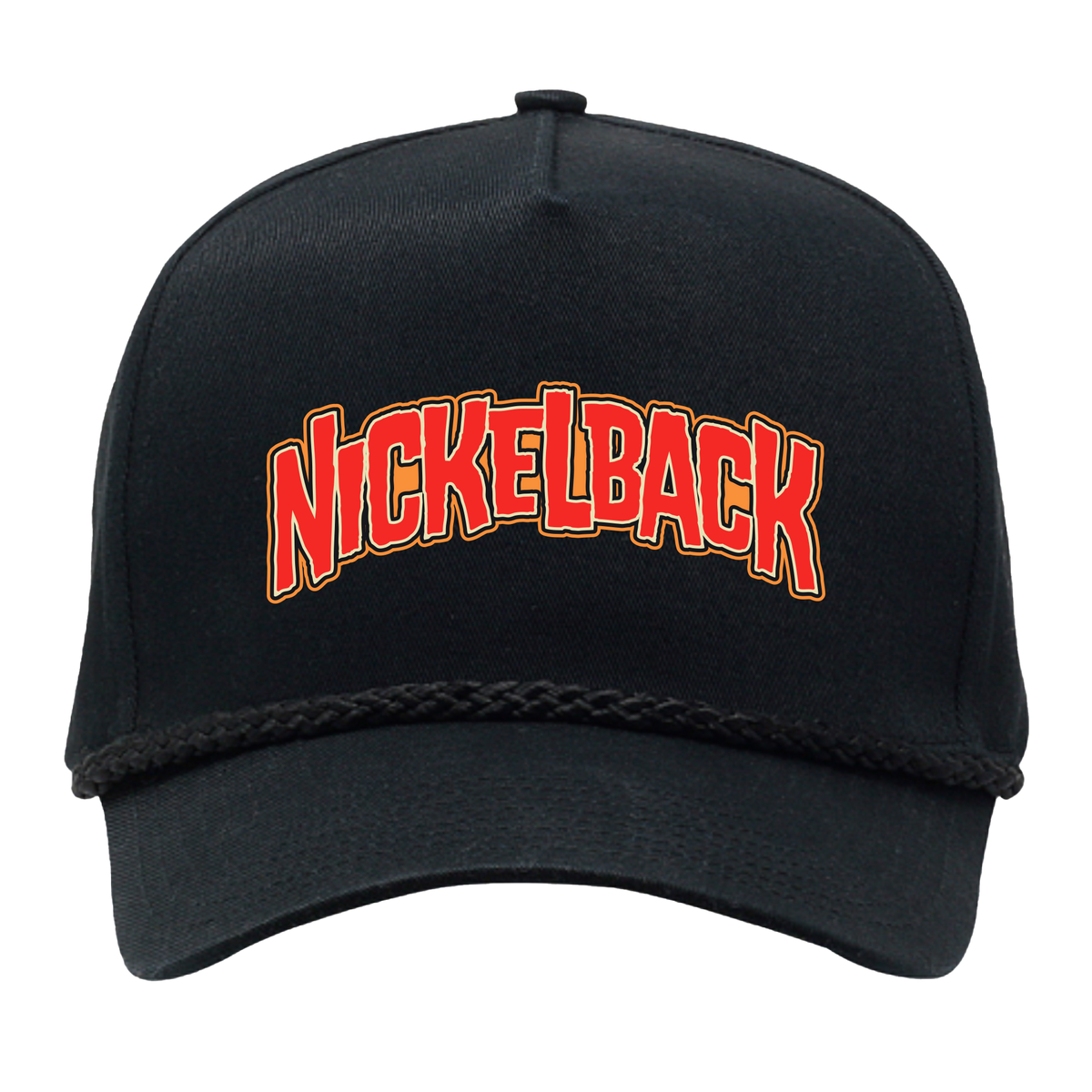 Nickelback Devil Logo Black Snapback Hat