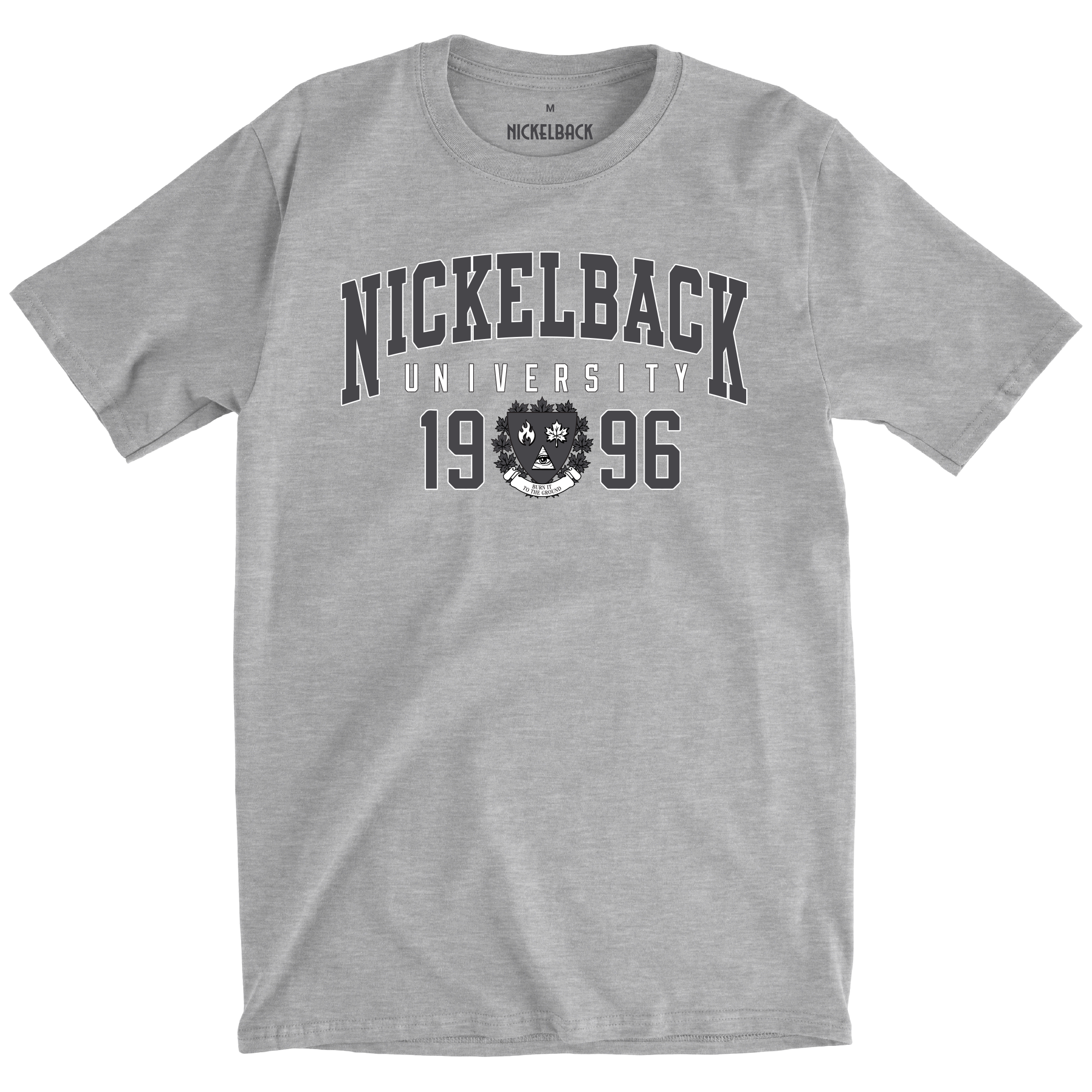 Nickelback University Heather Grey Tee