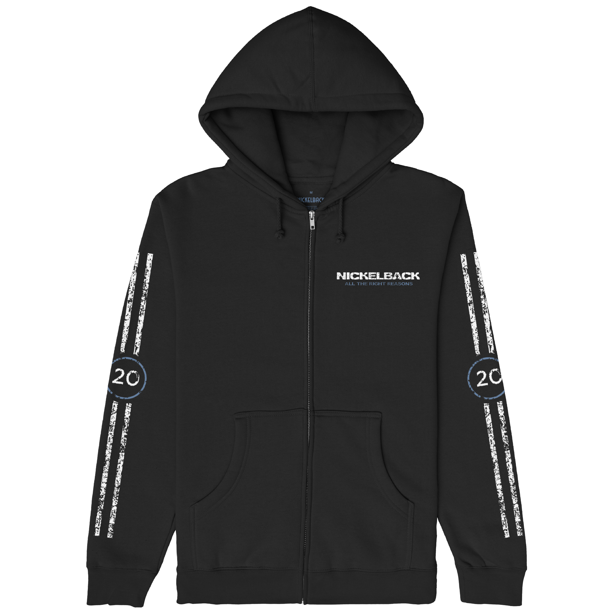 ATRR 20th Anniversary Stripes Black Hoodie