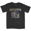 Rockstar Sea Shanty Garment Dyed Black Tee