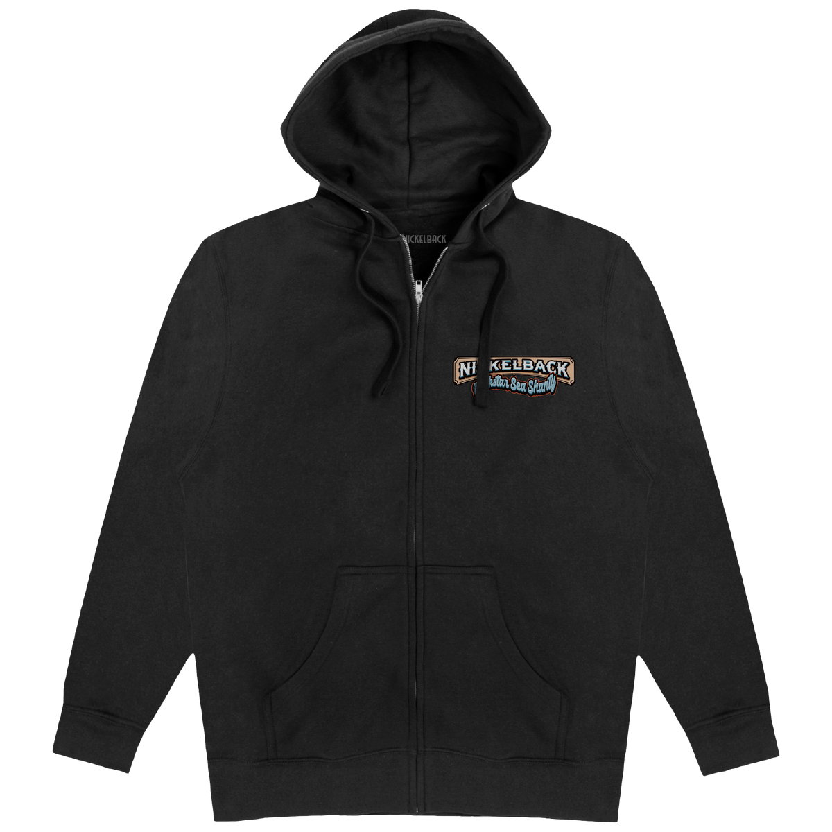 Rockstar Sea Shanty Vintage Black Hoodie