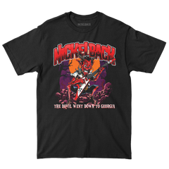 Devil Went Down Black Tee - Nickelback Official