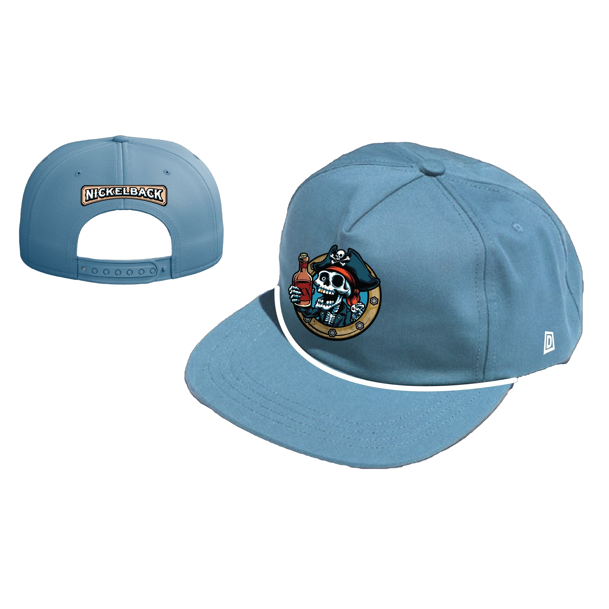 Dome Sea Shanty Rockstar Carolina Blue Hat