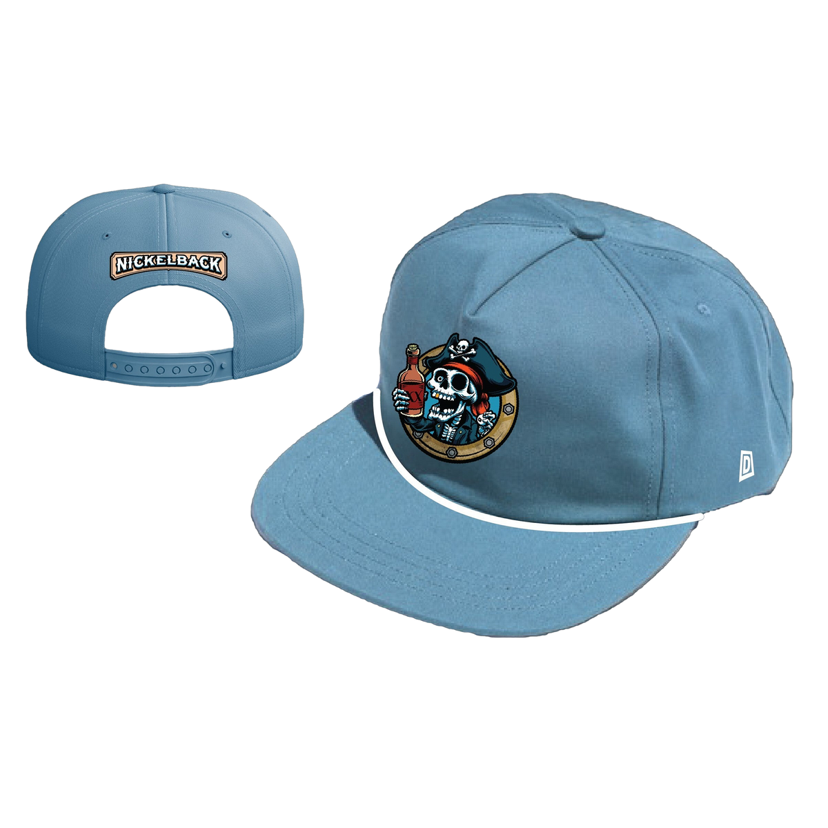 Dome Sea Shanty Rockstar Carolina Blue Hat
