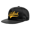 Dome Swash Yellow Logo Black Hat
