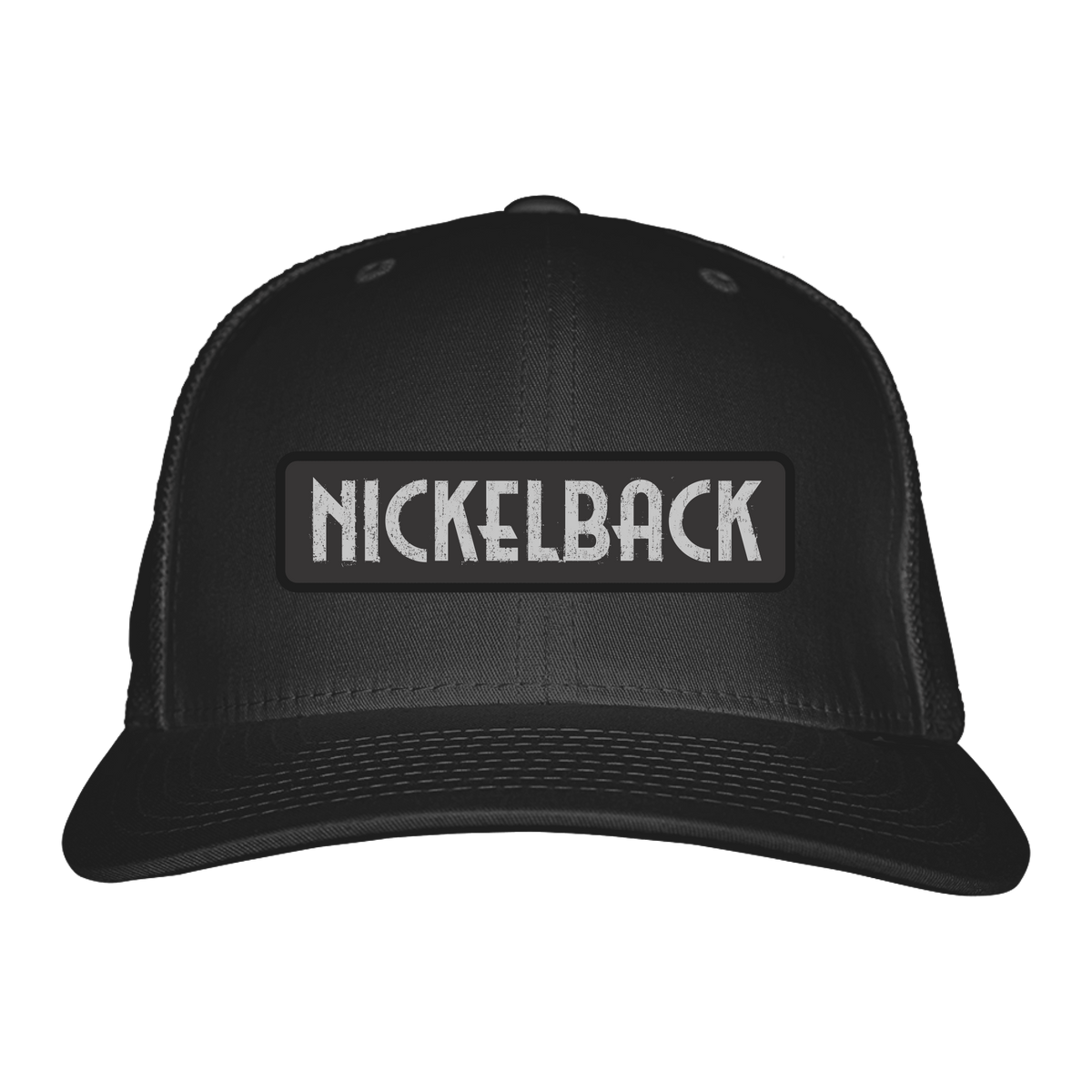 Nickelback Logo Black Snapback Hat