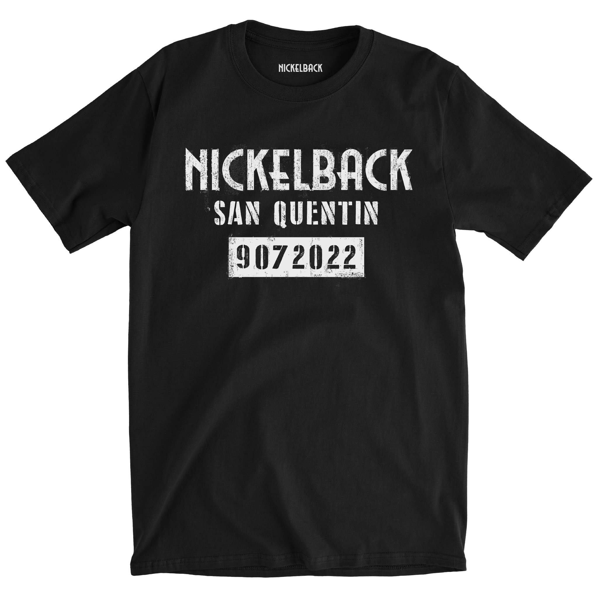 San Quentin Single Black Tee