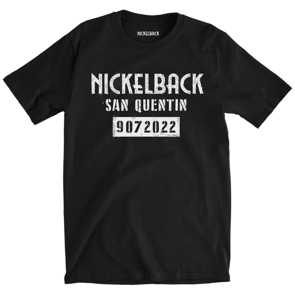 San Quentin Single Black Tee – Nickelback Official