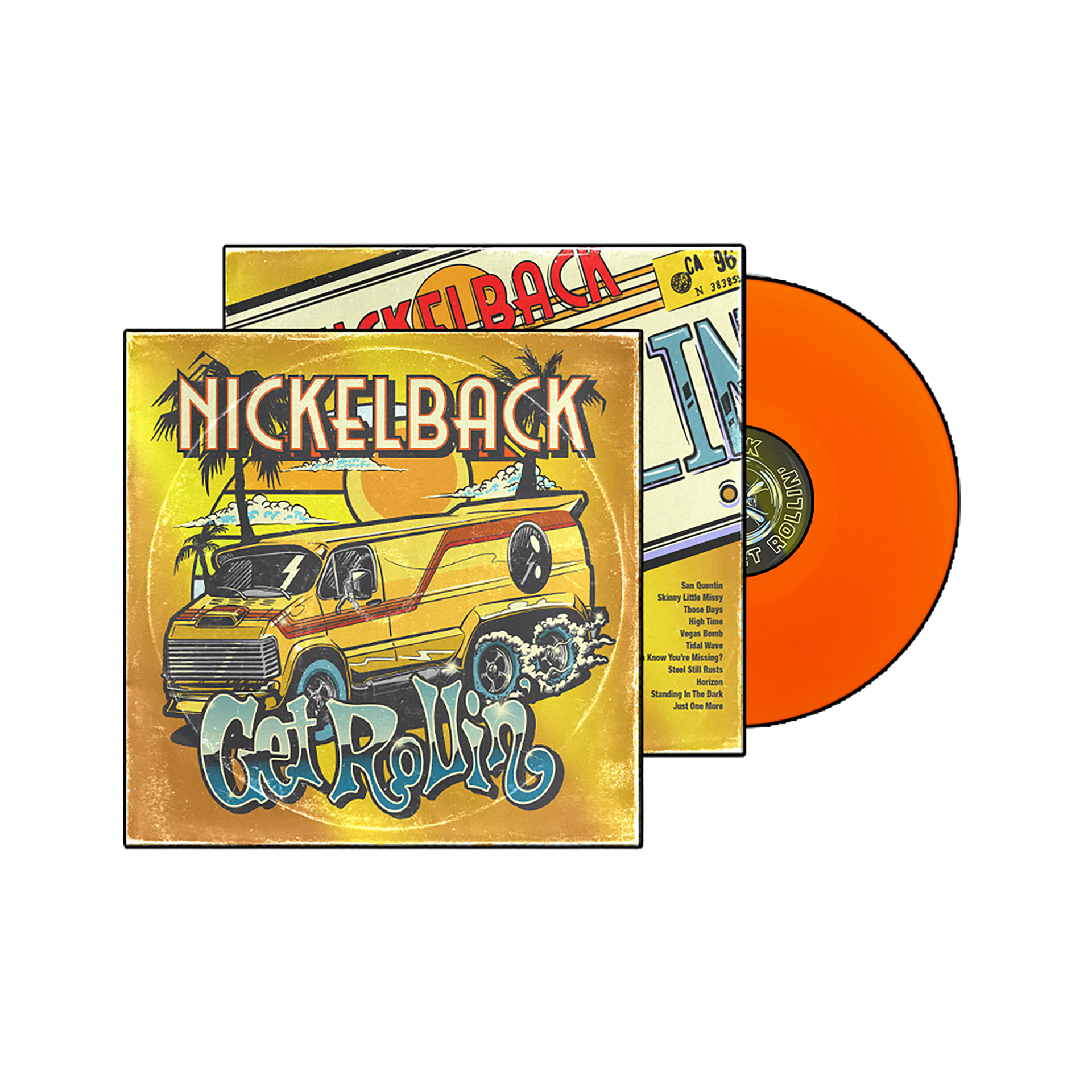 WINNER Rollin' 3rd Single Album サイン入り NickelbackGetRollin_PackShotVi